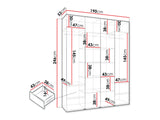 Garderobeskab Hartford 574