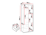 Garderobeskab Hartford 540