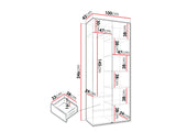 Garderobeskab Hartford 540