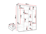 Garderobeskab Hartford 554