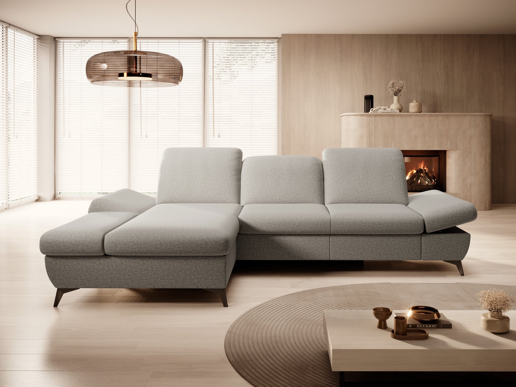 Hjørnesofa Kingston 190