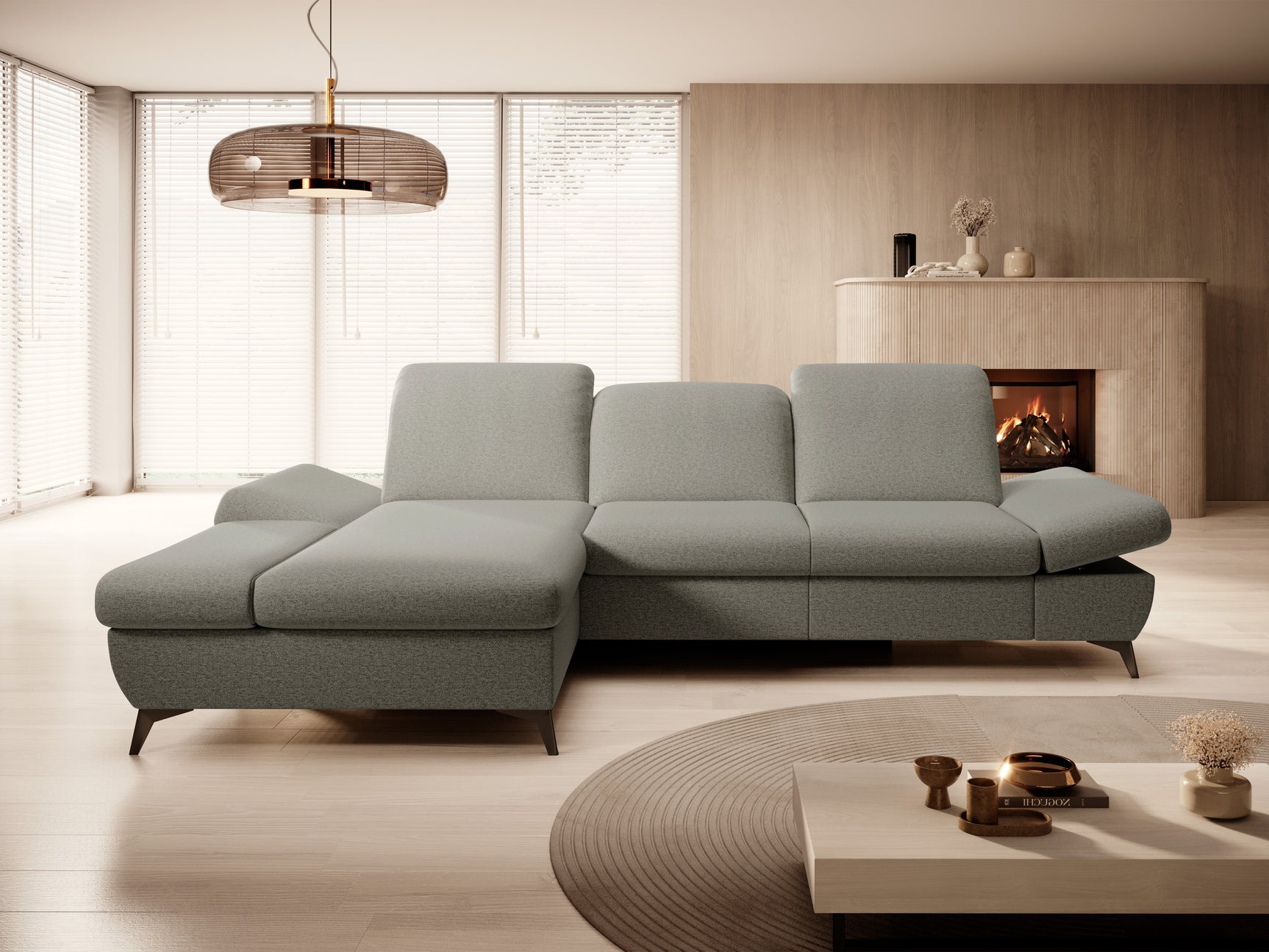 Hjørnesofa Kingston 190