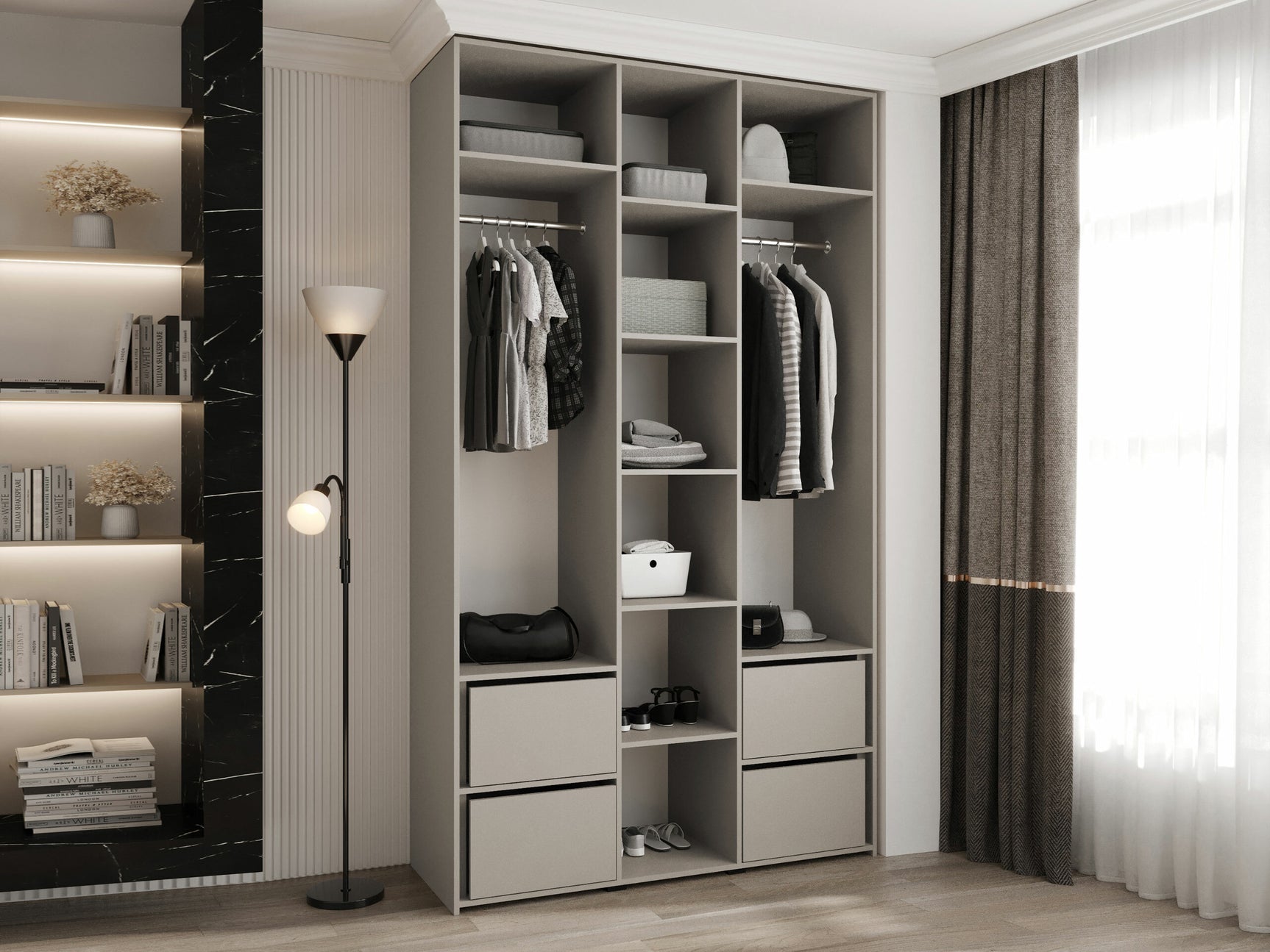 Garderobeskab Hartford 544