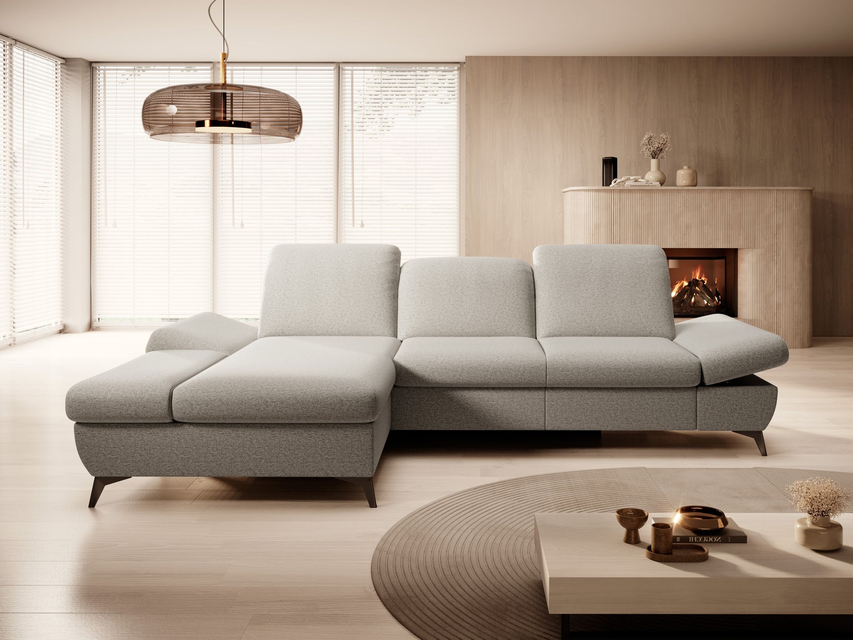 Hjørnesofa Kingston 190