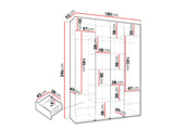 Garderobeskab Hartford 570
