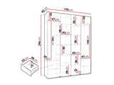 Garderobeskab Hartford 570