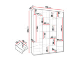 Garderobeskab Hartford 570