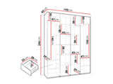 Garderobeskab Hartford 570