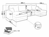 Hjørnesofa Comfivo 233 4216732