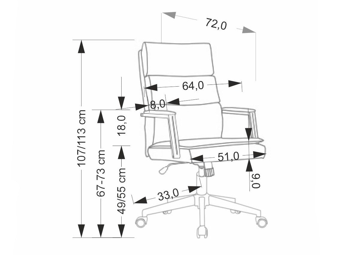 Kontorstol Houston 2001