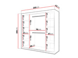 Garderobeskab Hartford 575