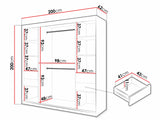 Garderobeskab Hartford 575