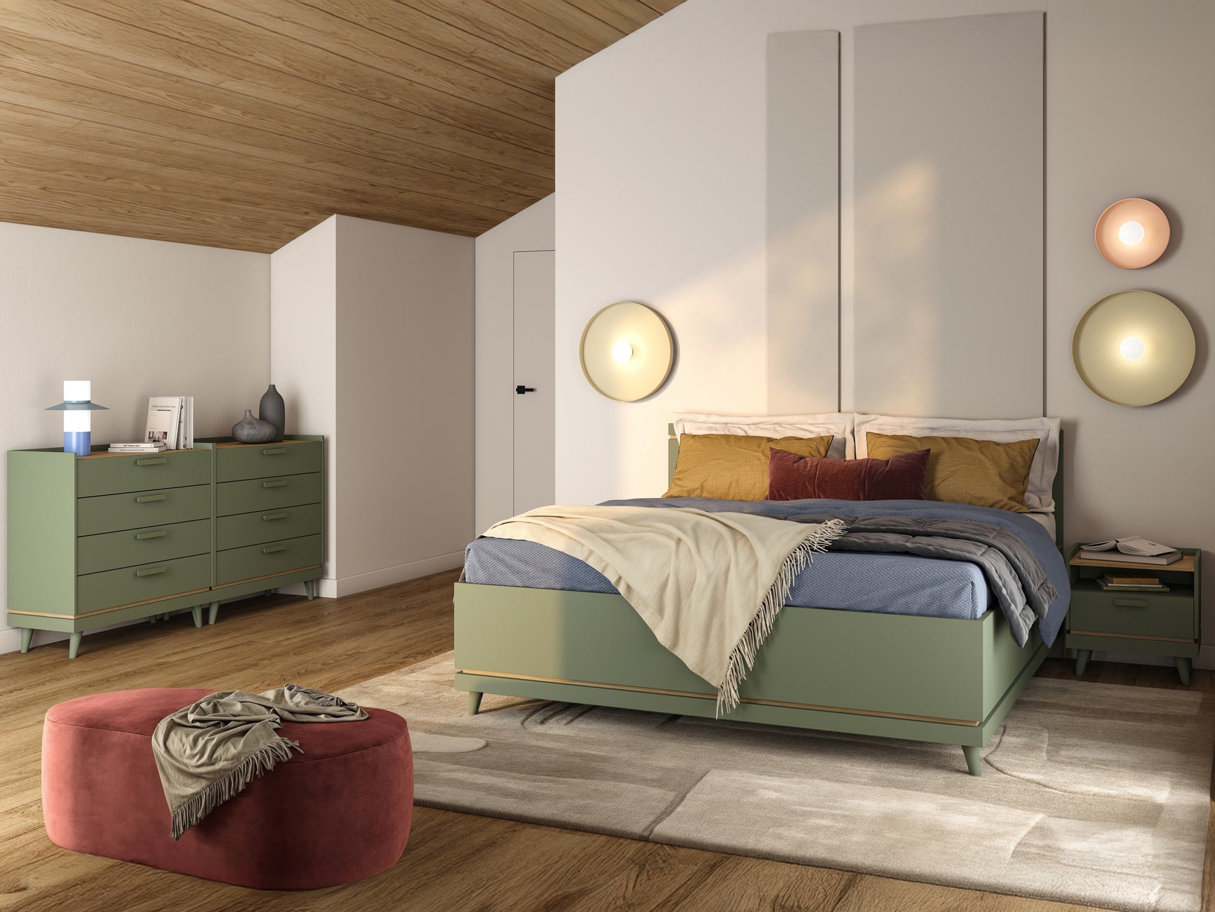 Sengebord Fertalu 102