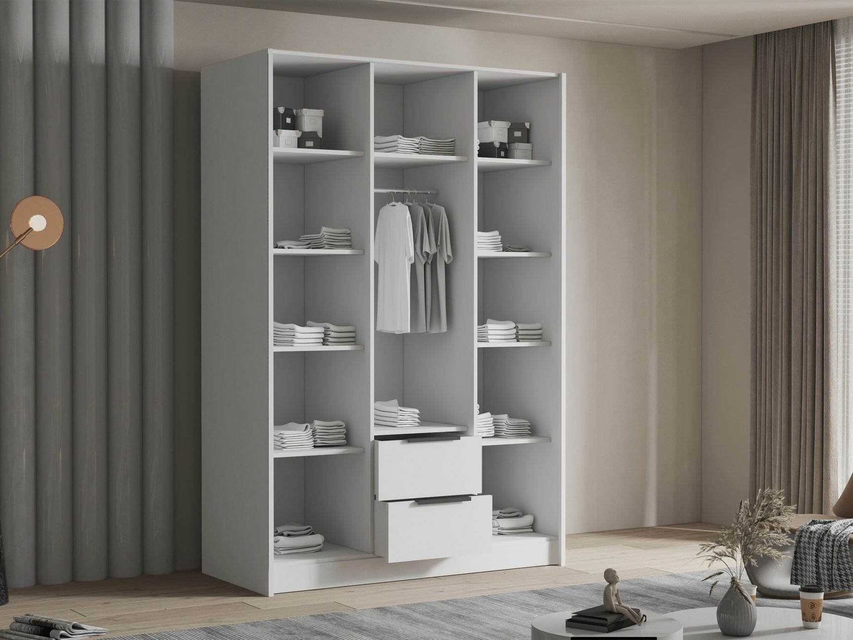 Garderobeskab Closico 200