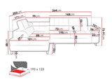 Hjørnesofa Comfivo 207