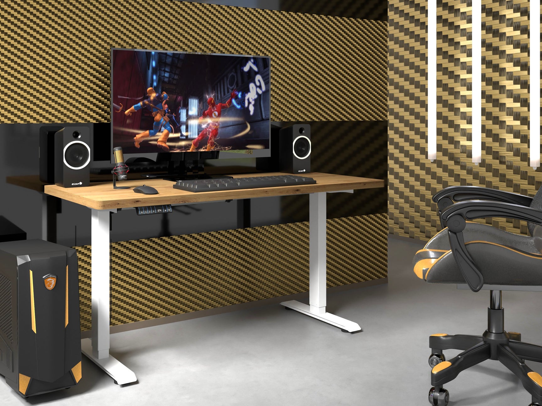 Højdejusterbart arbejdsbord Buffalo 184 4228700