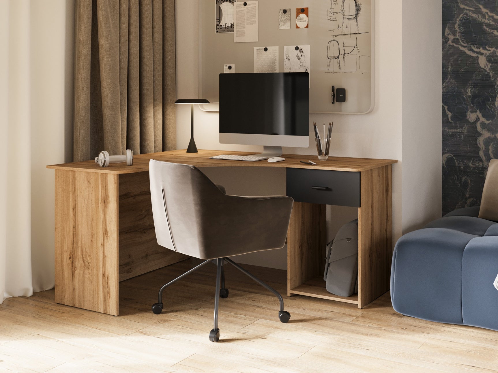 Hjørneskrivebord Austin 303 4230340