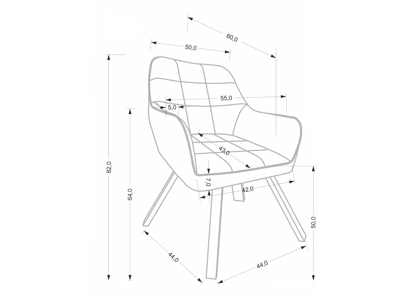 Stol Houston 2070
