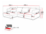 Hjørnesofa Lincoln 110 4235913