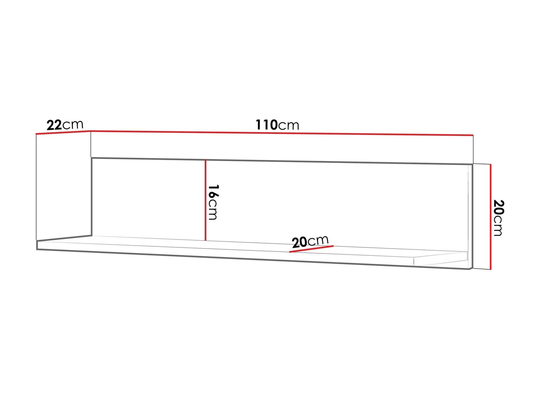 Vægreol Romelbo 130 4237793