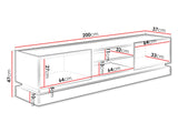 TV-bord Comfivo Dalvenu 102