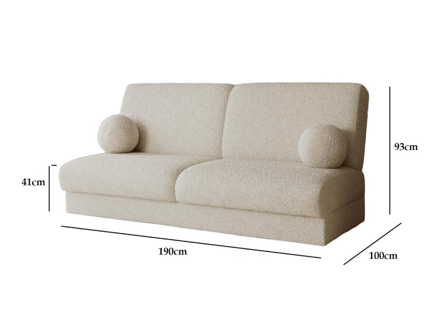 Sovesofa Bluefield 100 4239346