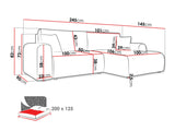Hjørnesofa Shelton 109