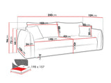 Sovesofa Kingman 100