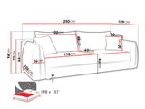 Sovesofa Kingman 100