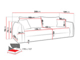 Sovesofa Kingman 100