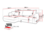 Hjørnesofa Kingman 101