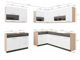 Modulopbygget køkkensæt Mode White 131 4247881