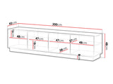 TV-bord Lusonu 104