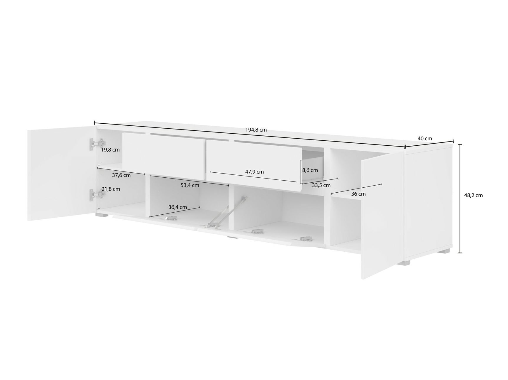 TV-bord Elbleve 100