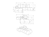 Hjørnesofa Kingston 156