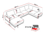 Hjørnesofa ComfiDream 113