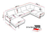 Hjørnesofa ComfiDream 113