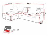 Hjørnesofa Comfivo 129 4266365
