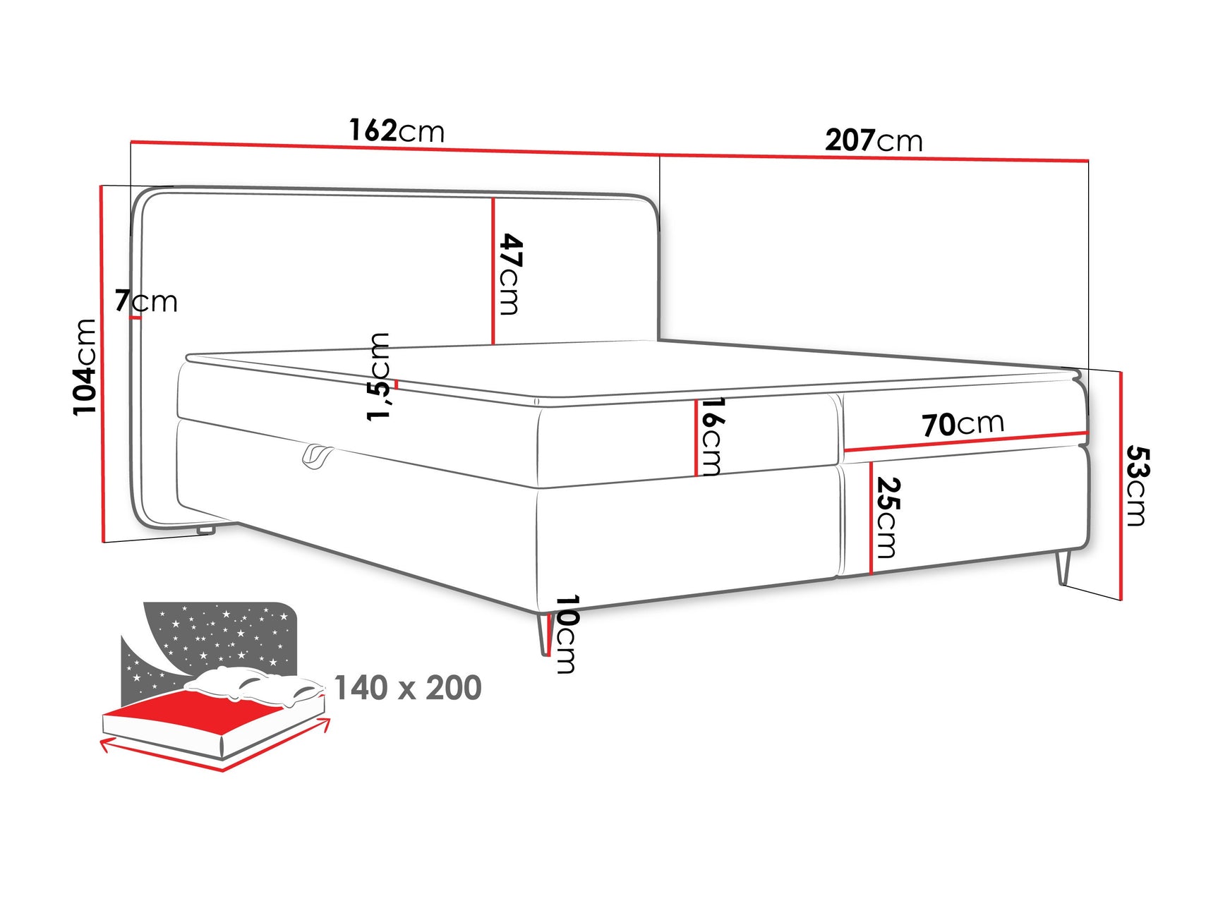 Kontinentalseng Stonecrest 108