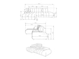 Hjørnesofa Kingston 152