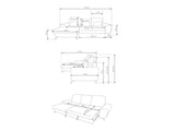 Hjørnesofa Kingston 200