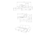 Hjørnesofa Kingston 200