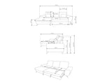 Hjørnesofa Kingston 200