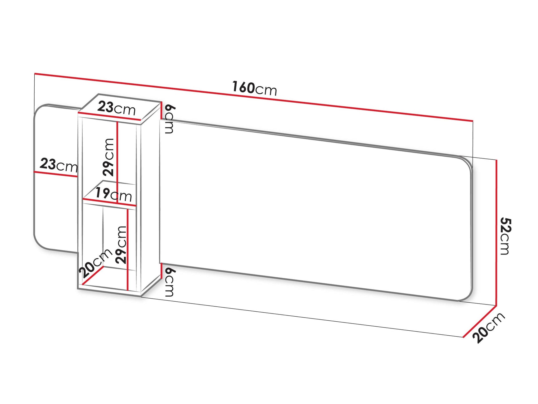 Vægreol Dormele 100