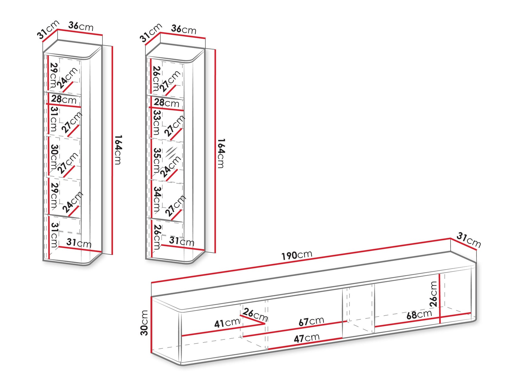 Stuemøbler-sæt Dormele 108
