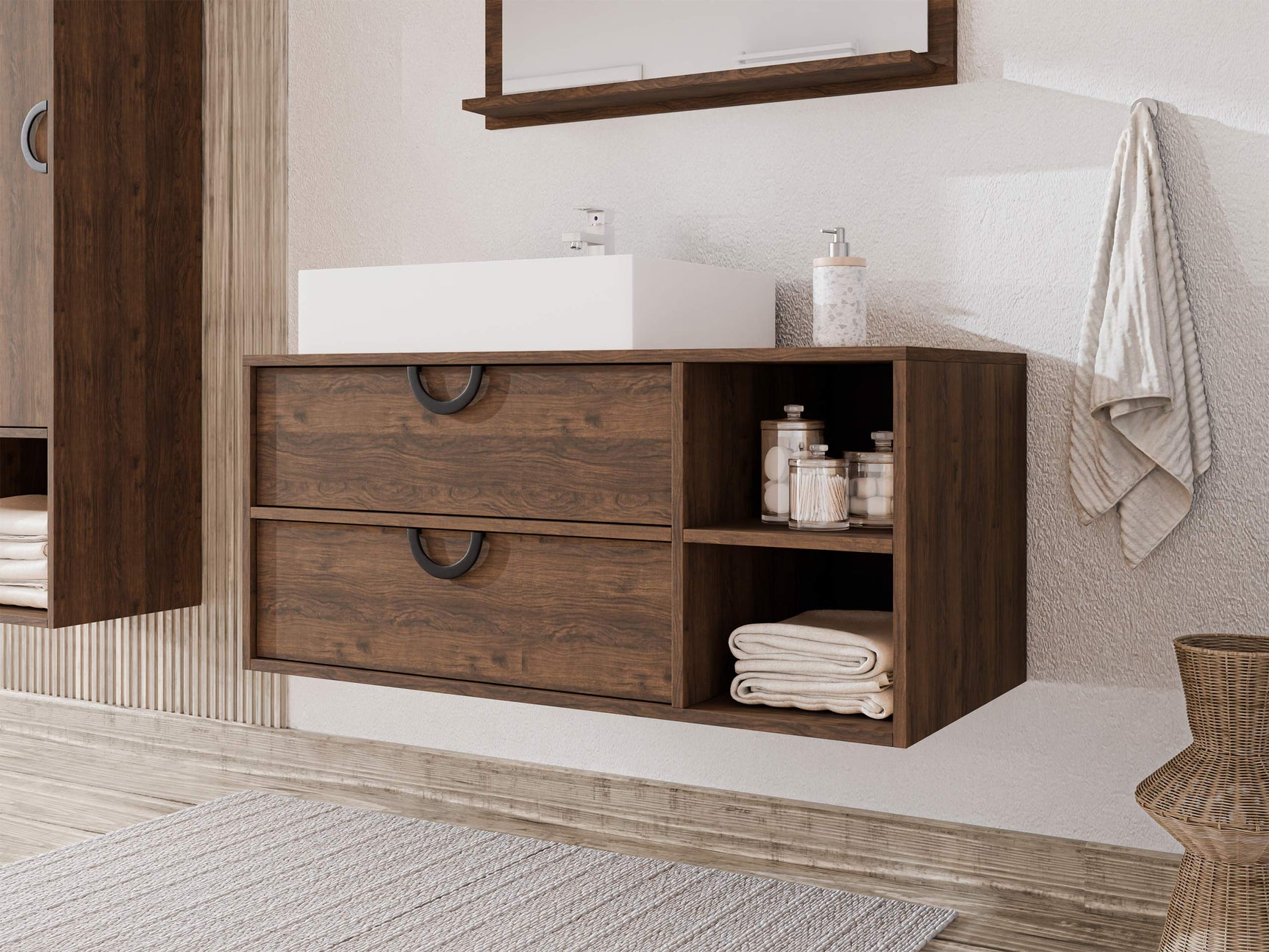 Vægbadeværelsesskab til håndvask Providence 193