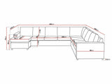 Hjørnesofa Scandinavian Choice Remavio 125 4282756