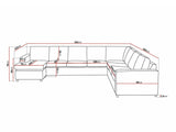 Hjørnesofa Scandinavian Choice Remavio 125 4282760