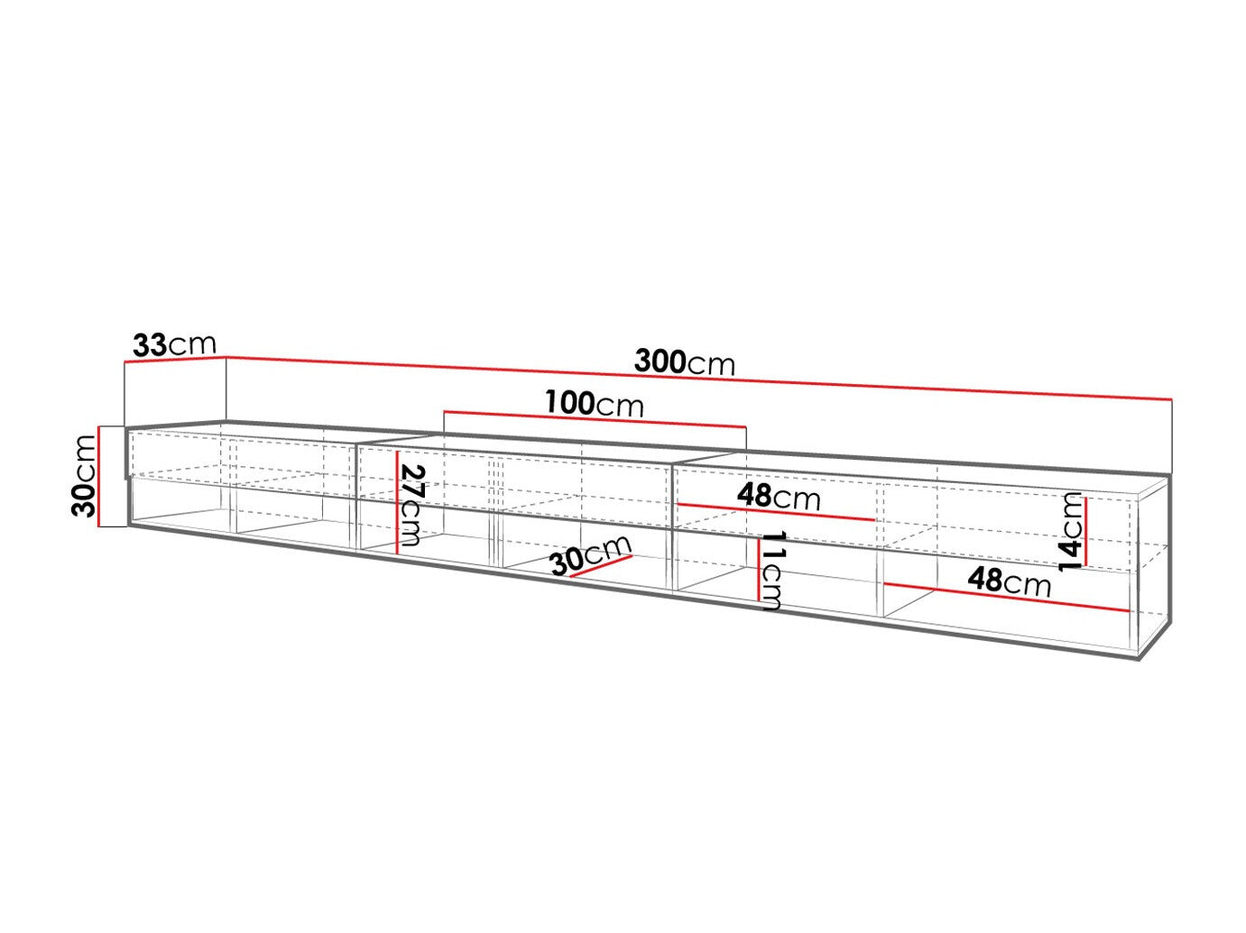 TV-bord Sarasota 144