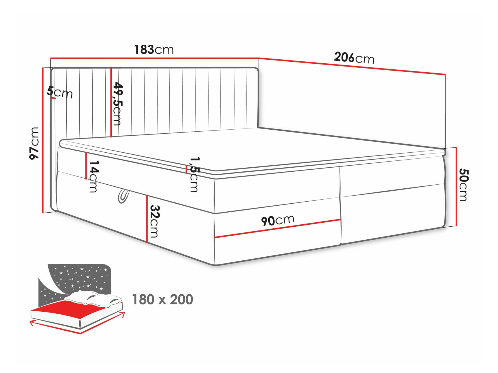 Kontinentalseng Comfivo 481